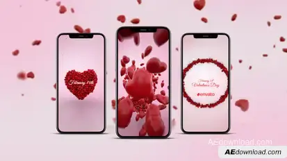 Valentines Day Stories Pack Logo Stings template preview