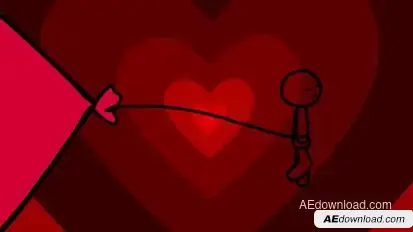 Valentines Day Transitions Elements template preview