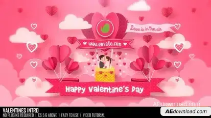 Valentines Intro Openers template preview