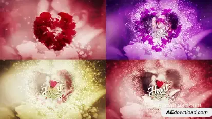 Velvet Love Story Unveil Logo Stings template preview