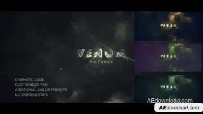 Venom Logo Reveal Logo Stings template preview