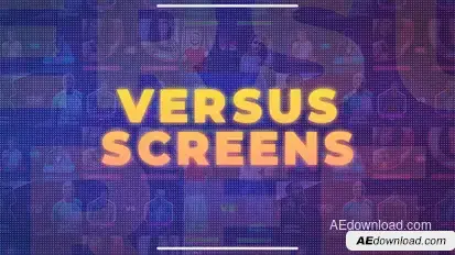 Versus Screens Video Displays template preview