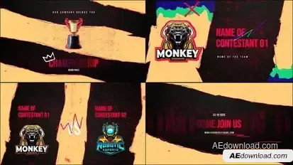Versus Sports Intro Openers template preview