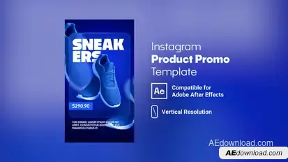 Vertical Black Friday Promo Animation for Instagram Stories Product Promo template preview