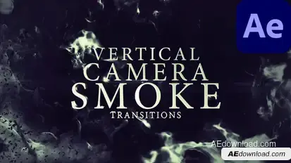 Vertical Camera Smoke Transitions Elements template preview