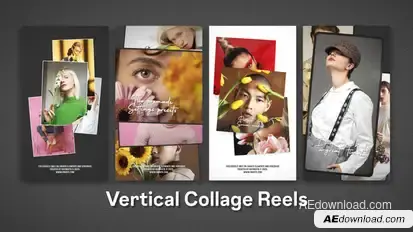 Vertical Collage Reels Product Promo template preview