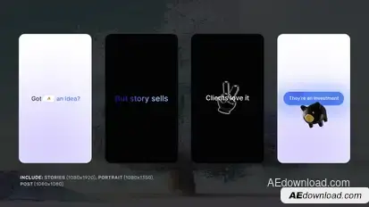 Vertical Digital Promo Openers template preview