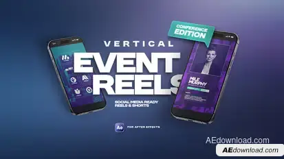 Vertical Event Promo Reels Product Promo template preview
