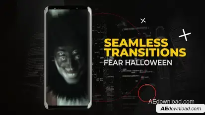 Vertical Fear Halloween Transitions | After Effects Elements template preview
