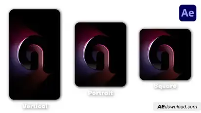 Vertical Logo Logo Stings template preview