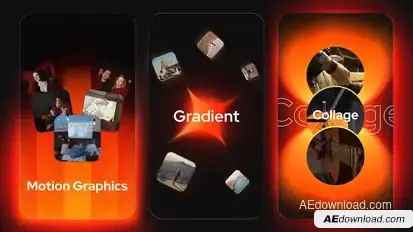 Vertical Noise Opener Openers template preview