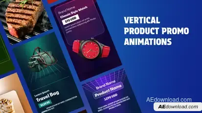 Vertical Product Promo Animation for Instagram Stories Product Promo template preview