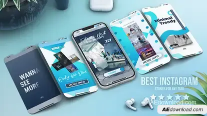 Vertical Promo - Medical Reels Video Displays template preview