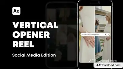 Vertical Reel Opener Openers template preview