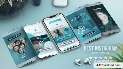 Vertical Reels Online Educational Course Promo - E-Learning Instagram Stories Reels TikTok Shorts Video Displays template preview