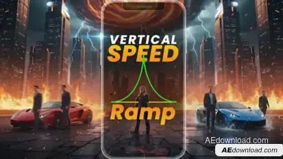 Vertical Speed Ramp Effects broadcast-packages template preview