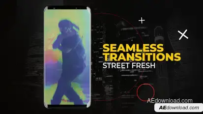 Vertical Street Fresh Transition | After Effects Elements template preview