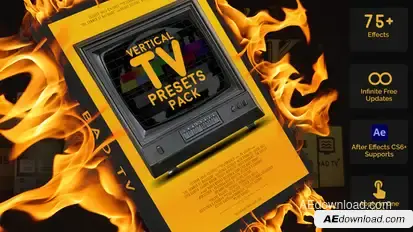 Vertical TV Presets Pack Elements template preview