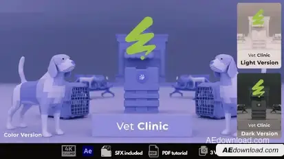 Vet Clinic Opener Openers template preview
