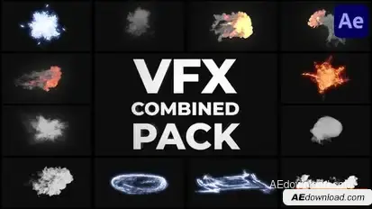 VFX Combined Pack for After Effects Openers template preview