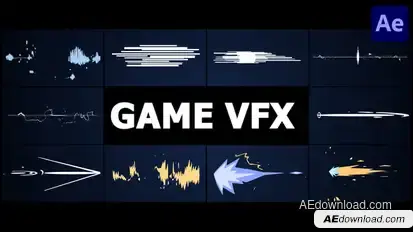 VFX For Games | After Effects Elements template preview