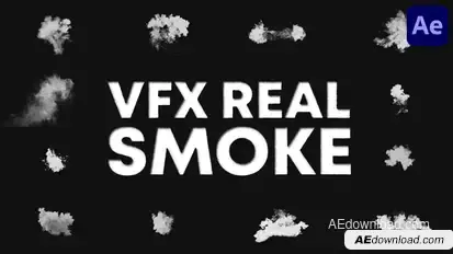 VFX Real Smoke for After Effects Elements template preview