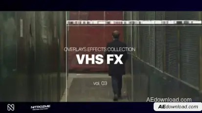 VHS Effects Overlays Collection Vol. 03 Elements template preview