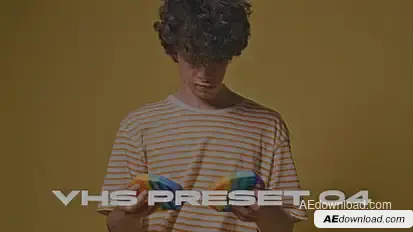 VHS Presets Video Displays template preview