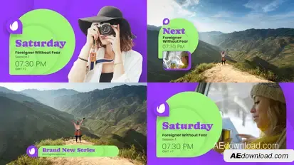 Vibrant Broadcast Package broadcast-packages template preview