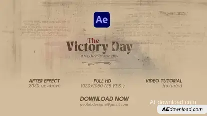 Victory Day Openers template preview
