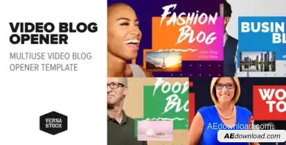 Video Blog | Opener Openers template preview