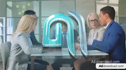 Video Logo Reveal Video Displays template preview