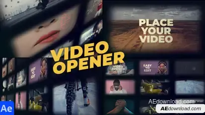 Video Opener Openers template preview