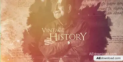 Vintage History Openers template preview
