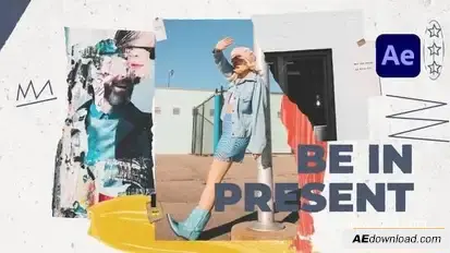 Vintage Journey Slideshow Openers template preview