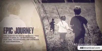 Vintage Memory Openers template preview