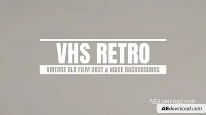 Vintage Old Film Dust & Noise Backgrounds Elements template preview