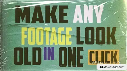 Vintage Overlay Elements template preview