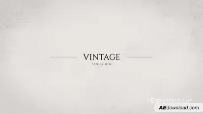 Vintage Photo Opener Openers template preview