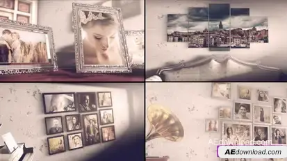 Videohive Vintage Photo Slide – After Effects Templates Video Displays template preview