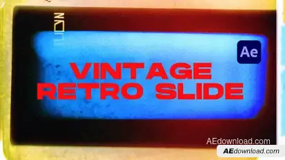 Vintage Retro Slide Transitions | After Effects Elements template preview