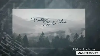 Vintage Slideshow Openers template preview