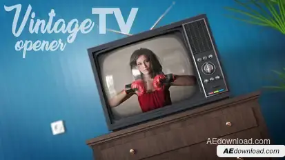 Vintage TV Openers template preview