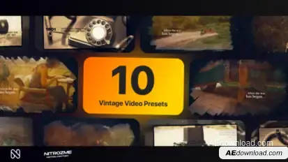 Vintage Typography Vol. 02 Titles template preview
