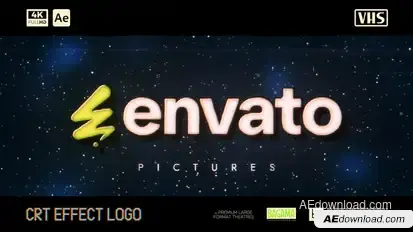 Vintage VHS Logo Logo Stings template preview