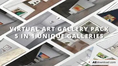 Virtual Art Gallery Pack Openers template preview