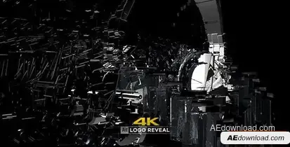 Virtual Reality Glasses 4K Logo Logo Stings template preview
