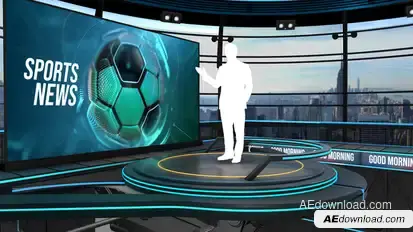 virtual set Studio MDM broadcast-packages template preview