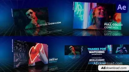 Videohive Virtual Showroom for After Effects Openers template preview
