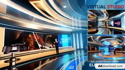 Virtual Studio 05 broadcast-packages template preview